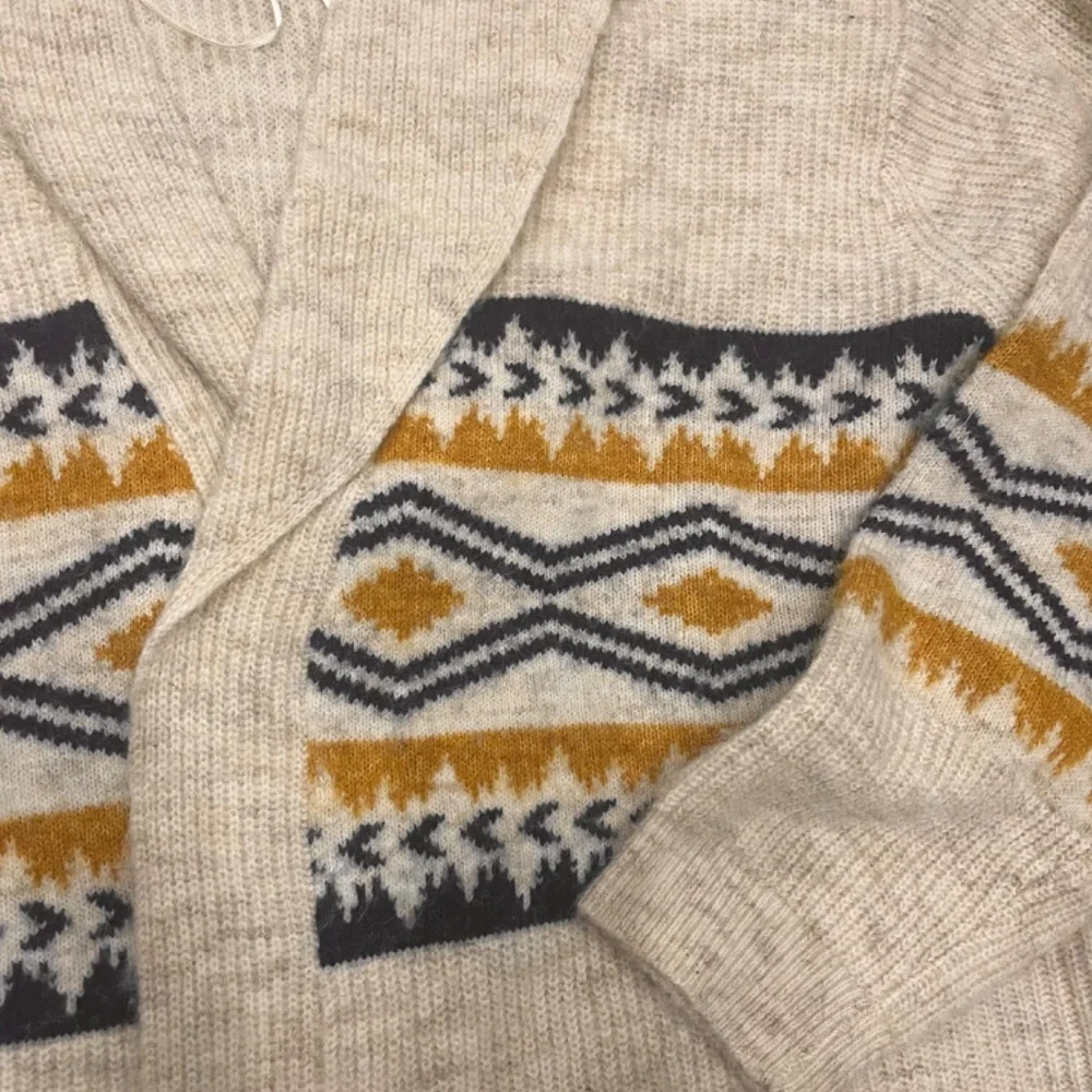 $119 Lucky Brand Wool Shawl Collar Open Front Cardigan Women’ Size M - Picture 4 of 16